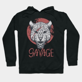 Savage animal - Leopard Hoodie